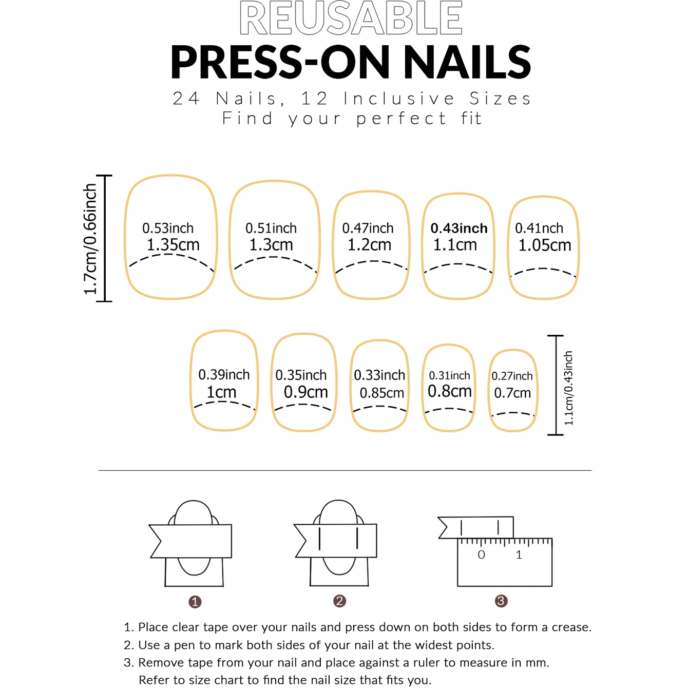 24PCSShort Square Nail Press Acrylic Fake Nail French Nude Powder Ribbon Flower Gold Glitter Design Fake Nail Full Coverage Nail