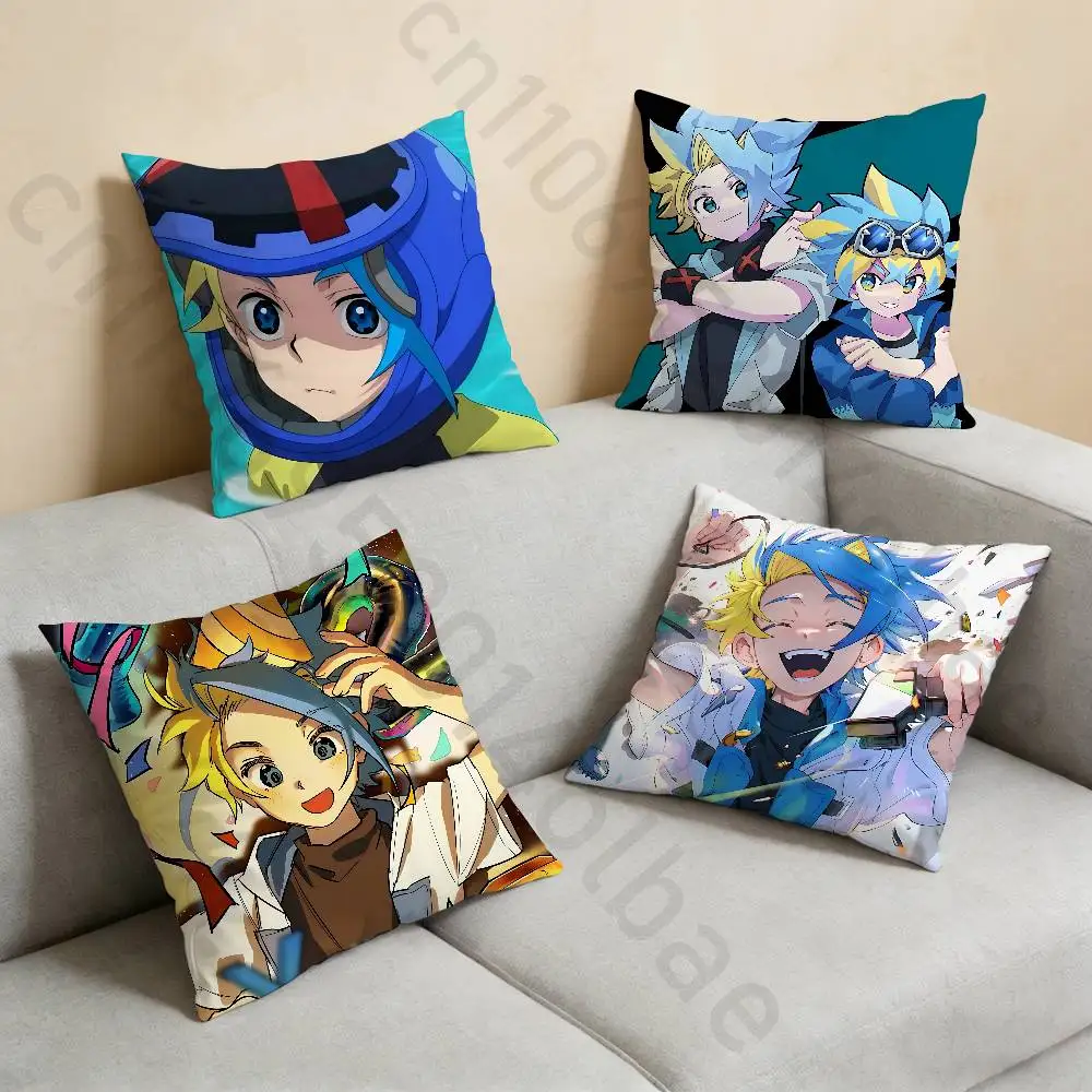 

B-BEYBLADE X Jaxon Cross pillowcase casual style decoration, suitable for home decoration (excluding pillow core)