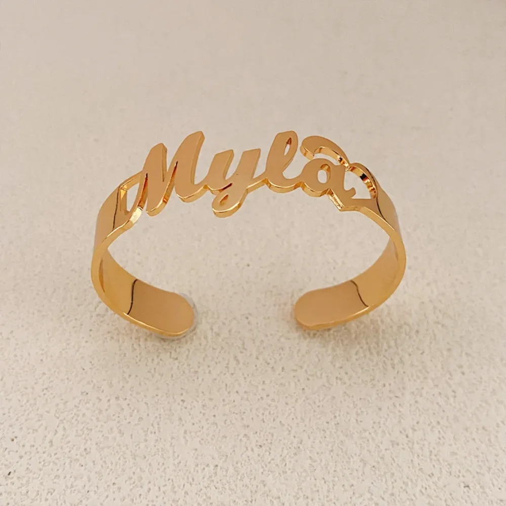 Personalized Customized Love Name Women's Bracelet, Personalized Jewelry Gift Valentine's Day Jewelry Gift