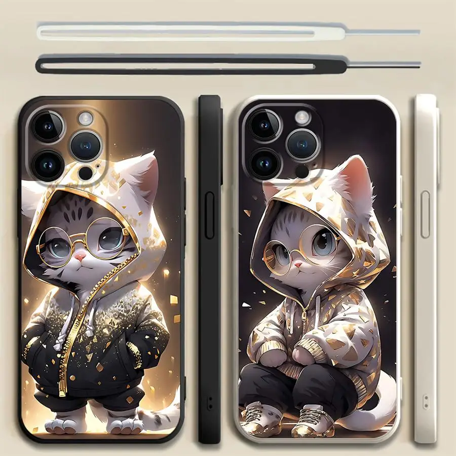 Cool Case for iPhone XR 16e 16 14 15 Plus 7 8 XS 11 12 13 Pro Max Soft Cover 