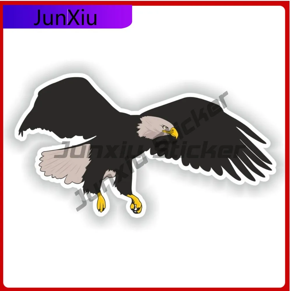 

Cartoon Usa Eagle Sticker Animals Graffiti Vinyl Decals Decorative X500 Motorcycle Stickers Bumper Funny Car Decoration Accessor