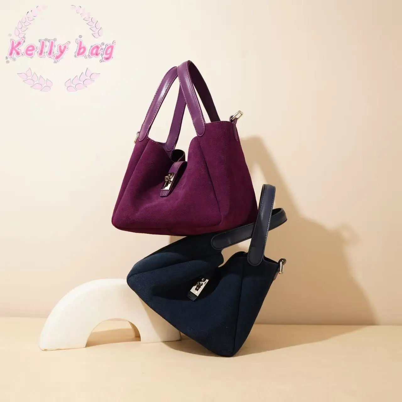 

2025 New High Quality advanced frosted cowhide bag commuter cross-body bag single shoulder crossbody bag niche