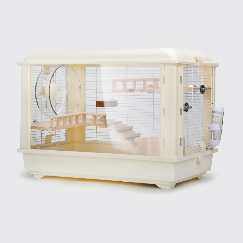 

Pet Cage Hamster Djungarian Hamster Honey Kangaroo Cage 60 Base Heightening Oversized Acrylic Transparent Ornamental Supplies