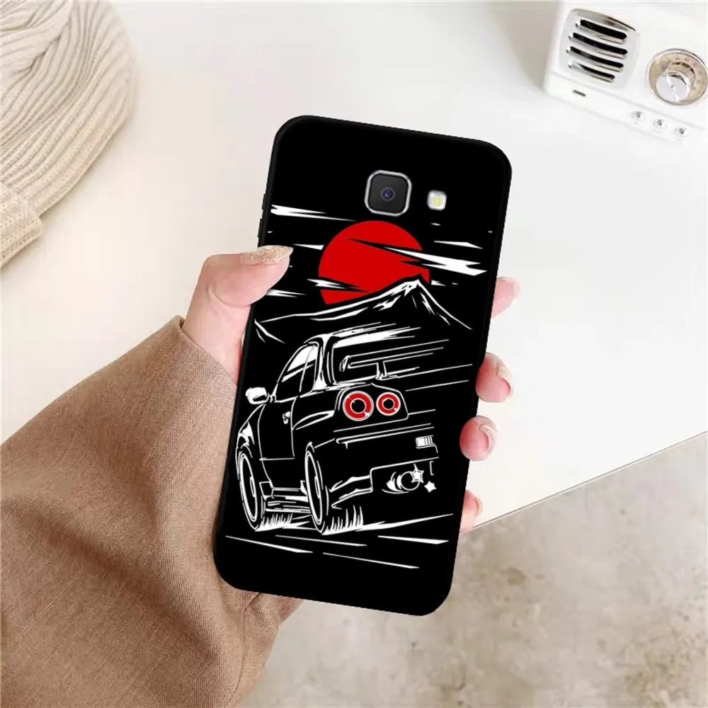 Japan JDM Sports Cars Male Men Phone Case For Samsung J 7 plus 7core J7 neo J6 plus prime J6 J4 J5 Mobile Cover