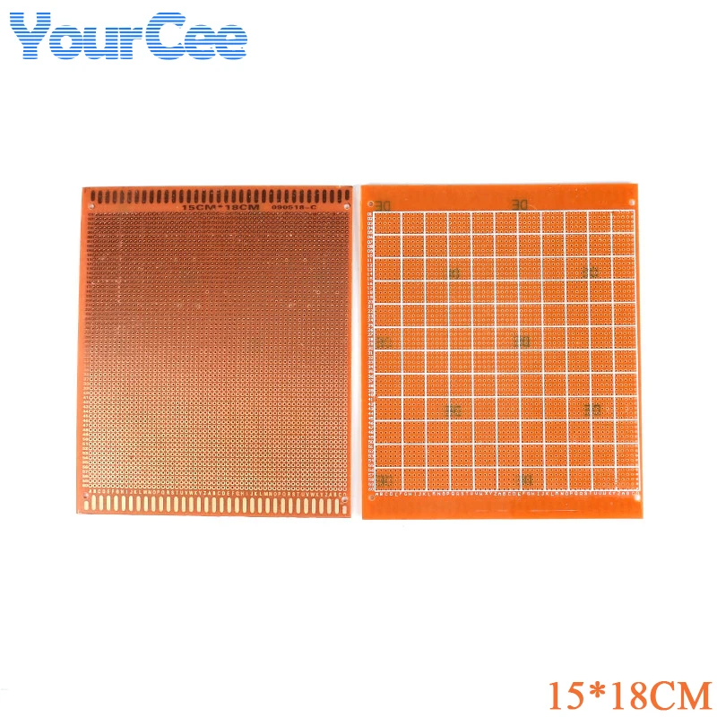 Single Side Circuit Board 18*30 15*18 12*18 9*15 7*9 5*7CM Universal Board Prototype PCB Experimental Bakelite Copper Plate