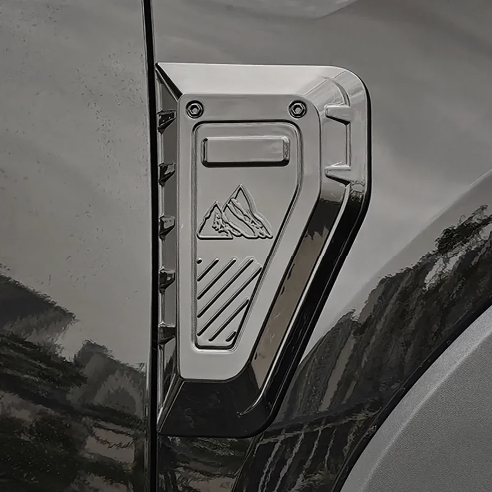 

For JETOUR Shanhai T1 2024 2025 Car Body Side Mark Air Vent Modified Exterior Leaf Panel Decorative Cover
