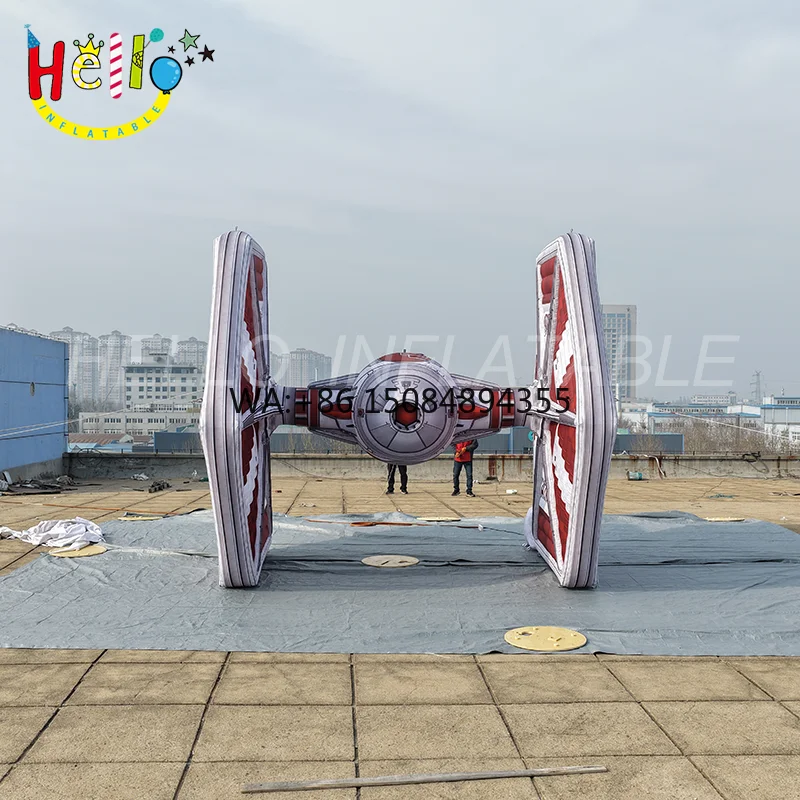 Top Sale Inflatable Airplane Super Simulation Inflatable Aeroplane and Inflatable Spacecraft Scale Aeromodelling