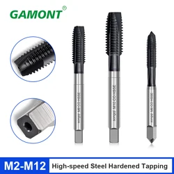 GAMONT Cobalt Containing High-speed Steel Hardened TICN Coating Machine Tip/Spiral Taps For Steel Drilling Machine Tapping Tools