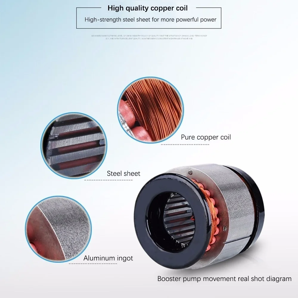 Imagem -04 - Bomba de Circulação de Água Quente Doméstica Bomba de Aquecimento Central ar Condicionado Aquecedor Ultra Silencioso 320w