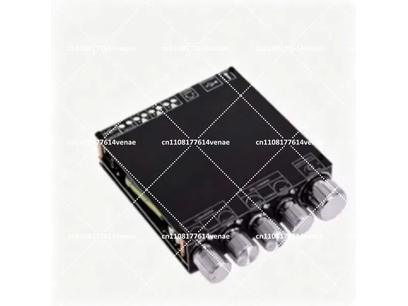 Carte d'amplification de puissance Bluetooth 5.3 2x60W + 150W, carte son USB 2.1 canaux avec égaliseur audio