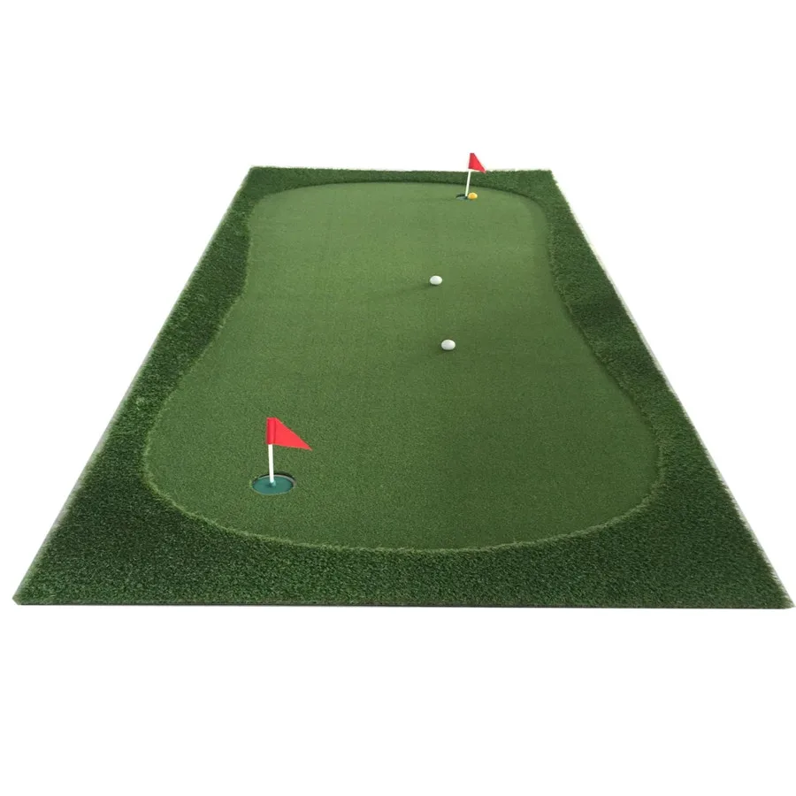 

Portable Mini Golf Putting Green Hitting Mats for Golf Game for Home or Travel