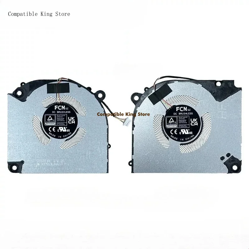 New Original Laptop Cooling CPU+GPU Fan for Medion Erazer Scout E20-MD62528 V170RNC 6-31-V17RN-101 DFSCL12E16486S DFSCL12E06486S