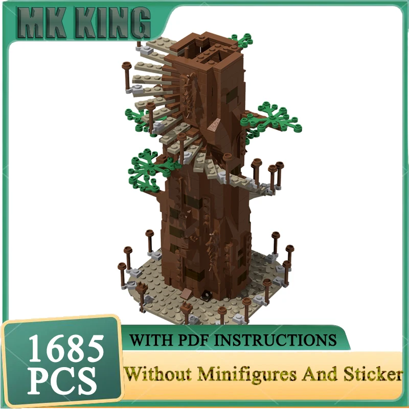 

Popular Star Movie Model Moc Building Blocks Ewok Tree Model Technology Bricks Christmas DIY Assembly Toy Construstion Gifts