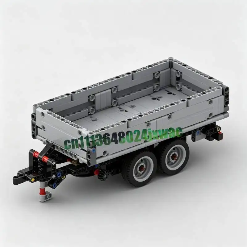 NEW 303PCS Moc Tipping Trailer Technical Truck Building Blocks Model Diy Creative Assembly Toy Display Collectible Popular Gifts