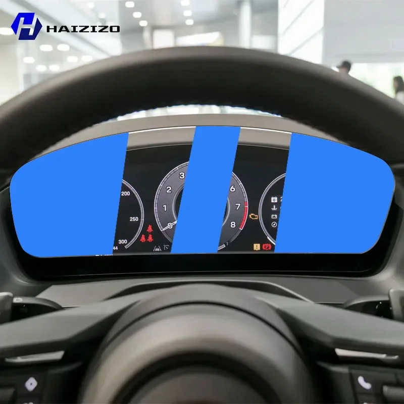 For Porsche Panamera 2024-2025 Car speedometer LCD screen protective film anti fingerprint tempered glass accessories anti refit