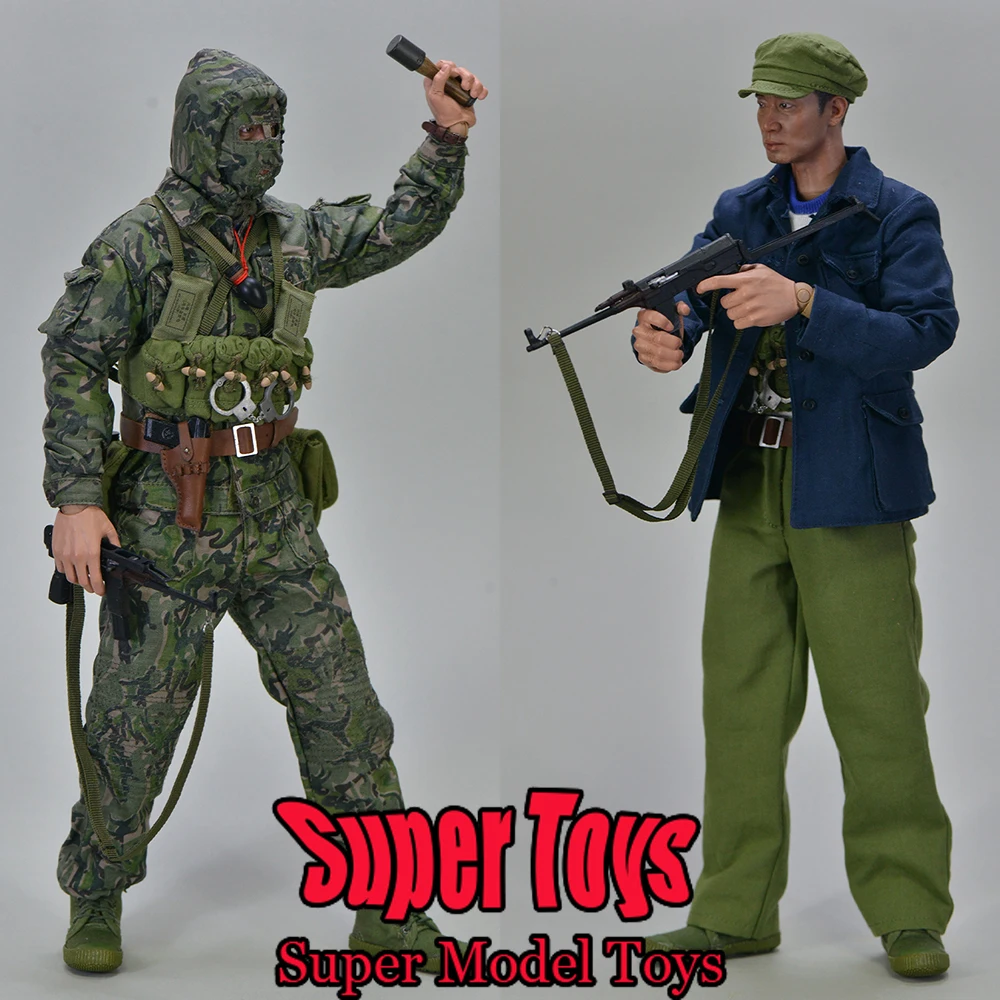 

UJINDOU UD9033 1/6 Scale Male Soldier PLA Reconnaissance Brigade Capturer Full Set 12-inches Action Figure Model Doll Gifts