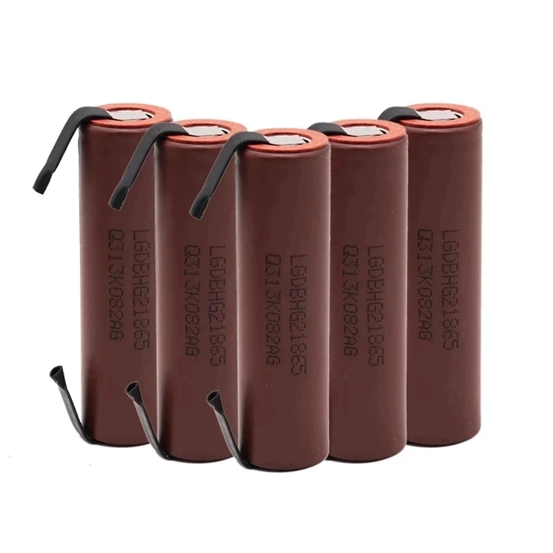 3.7V HG2 18650 Battery 3000mAh 3.6V 30A High Power Discharge Li-ion Large Current Batteries for screwdriver with DIY Nickel