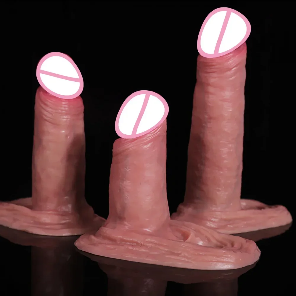 Realistic Reusable Silicone Penis Sleeve for Men