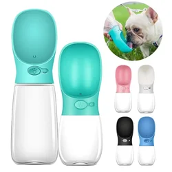 Botella de agua portátil para perro, tazón para caminar al aire libre, cachorro, botella de viaje para mascotas, tazón para beber para gatos, suministros para perros, 350ml/550ml