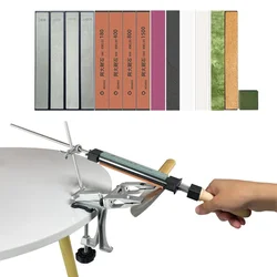 Professional Fixed Angle Knife Sharpener for Knives Diamond Sharpeing Stone Grinding Tools Whetstone Kitchen Tools