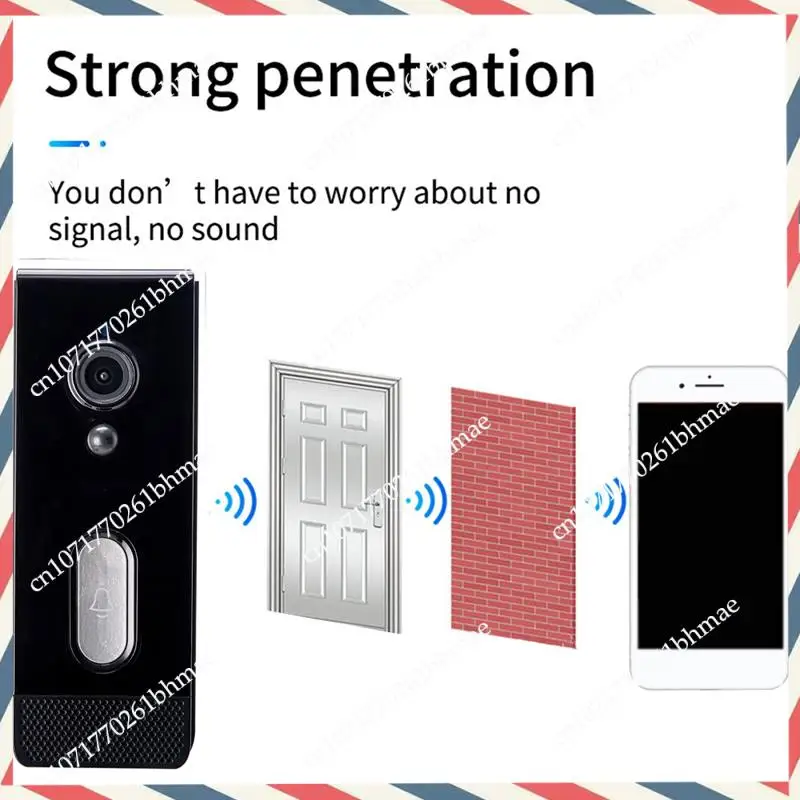 -A21Z Tuya Smart Home Doorbell Camera Waterproof Wifi Video Intercom 1080P Outdoor Security Protection Two Way Audio UK PLUG A