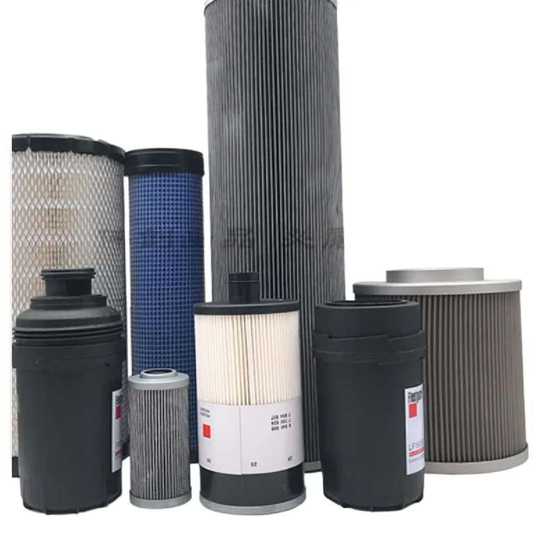 

For XCMG xe150d engine oil diesel grid filter, diesel filter, air filter, hydraulic oil filter, excavator accessories