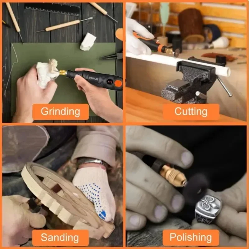 40/100/147 PCS Micro Abrasive Tool Set Cutting Drilling Electric Grinding Accessories Multi-rotor Electric Drill Tool Accessory