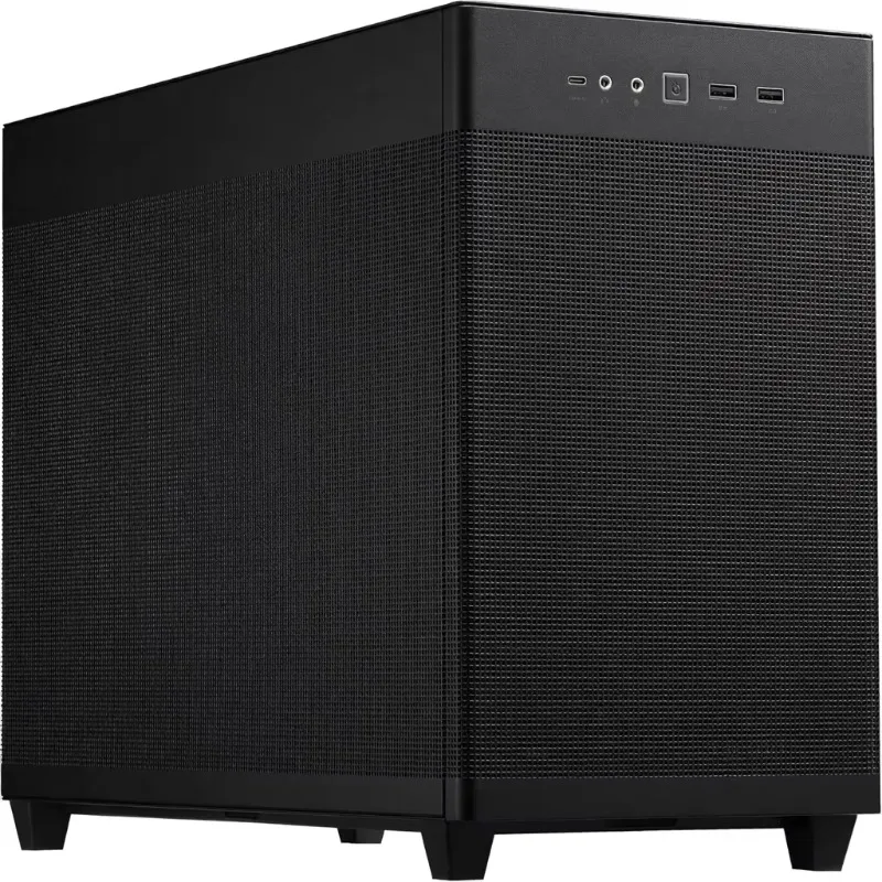 AP201 Mesh Black MATX Case, Tool-Free Side Panels with 57,000 Precision Holes, 360 AIO & 338mm GPU