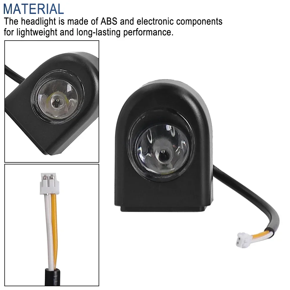 Headlight Assembly for Xiaomi M365/Pro/4 Lite Electric Scooter For Ninebot MAX G30 ES1 ES2 ES3 ES4 Front Lamp Led Light view 3