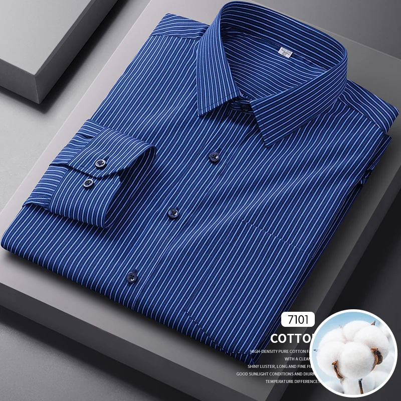

Men's long-sleeved shirt, mid-aged checkered shirt, casual, versatile, fashionable, daily wear, comfortable, street style