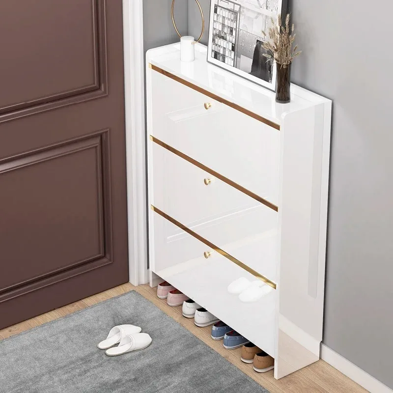 

Nordic Luxury Shoe Shelf Organizer Storage Hidden Slippers Designer Shoe Cabinet College Dorm Essentials Zapatero Home Furniture