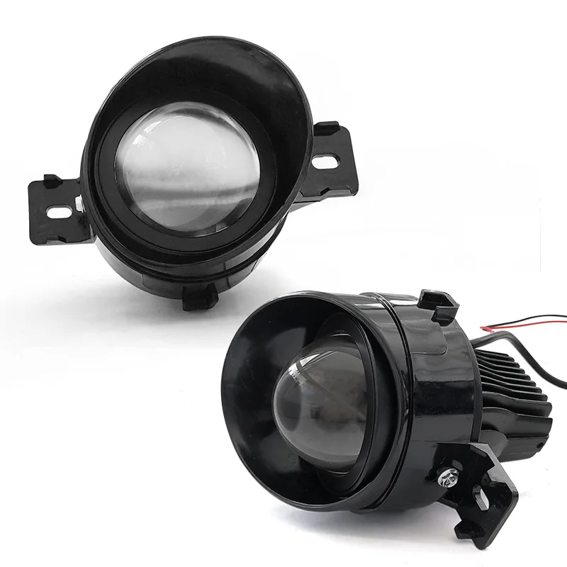 

New Special Automotive LED Headlight Fog Lamp Bi Lens Fisheye High Low Beam White 6000K Yellow 3000K 90W Car Accessories