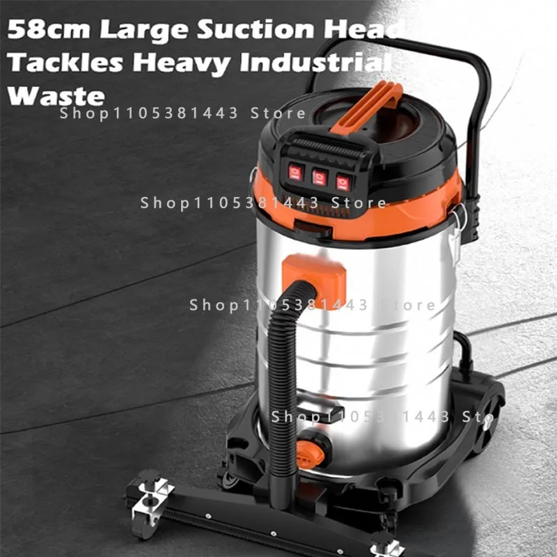For Car Wash Workshop and Carpet Maintenance Customized Industrial Vacuum Cleaner Dual Three Motor High Suction Electric Cleaner view 4