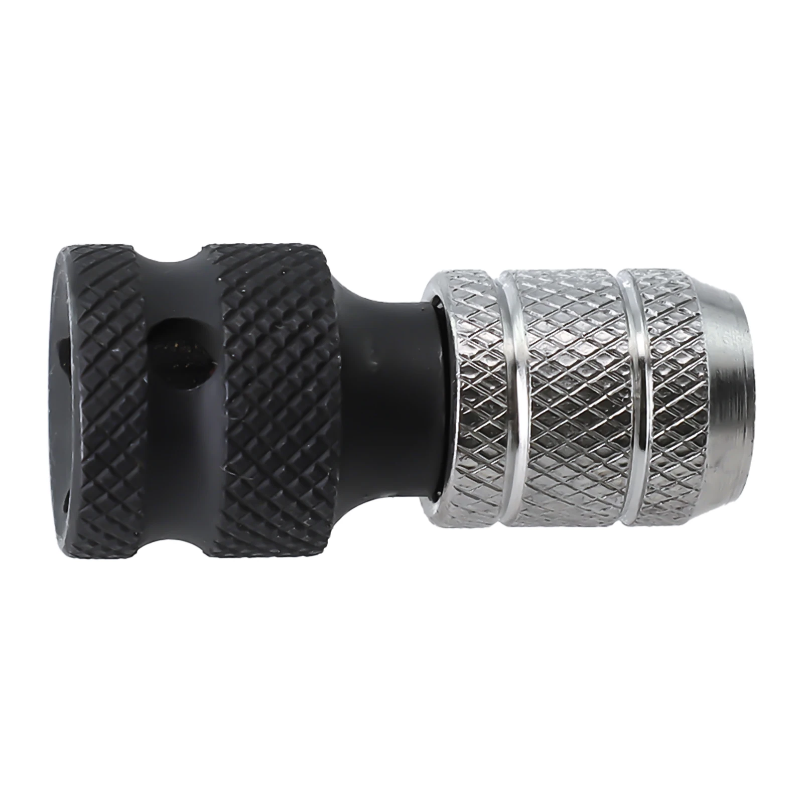 Convenient 1/2 Inch Drive To 1/4 Inch Hex Socket Adapter Made Of Steel Color Quick Release Design Length 50mm          New