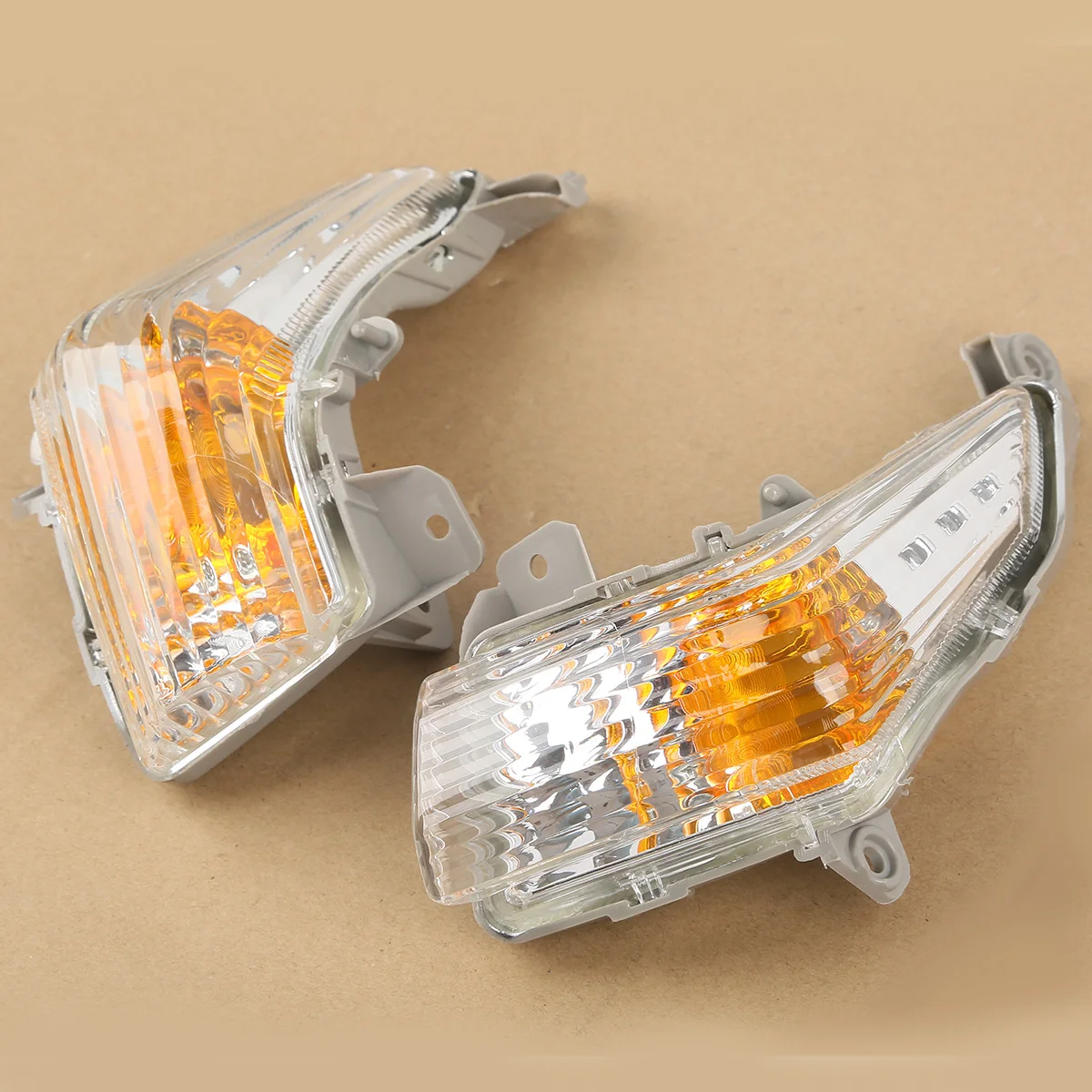 Front Turn Signals Indicator Blinker Lens For Suzuki GSR400 GSR600 2006-2012 2011 2010 2009 2008 2007 Motorcycle Accessories