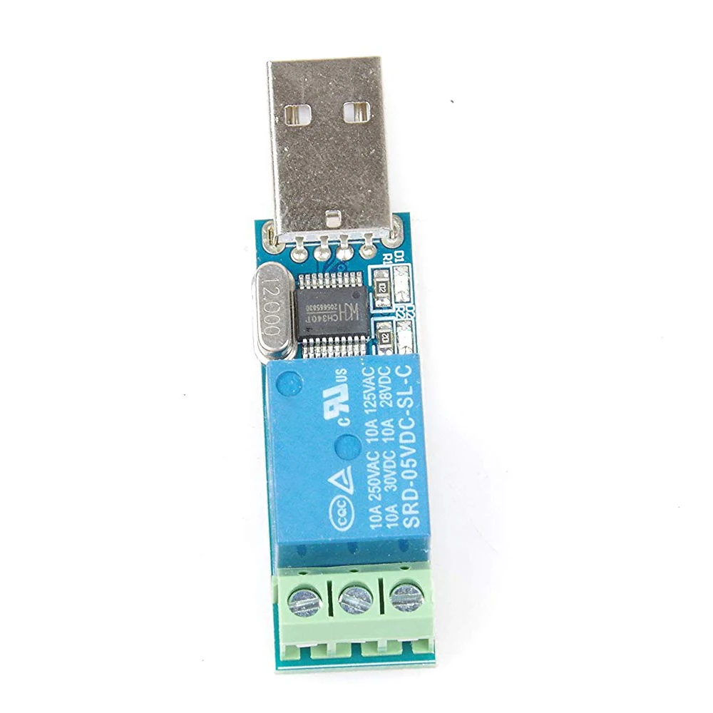 Módulo de relé USB, interruptor de Control inteligente USB para convertidor electrónico tipo LCUS-1