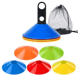 Soccer Training Sign Dish Pressure Resistant Cones Marker Discs Plate Outdoor Football Obstacle Training Sports Accessories