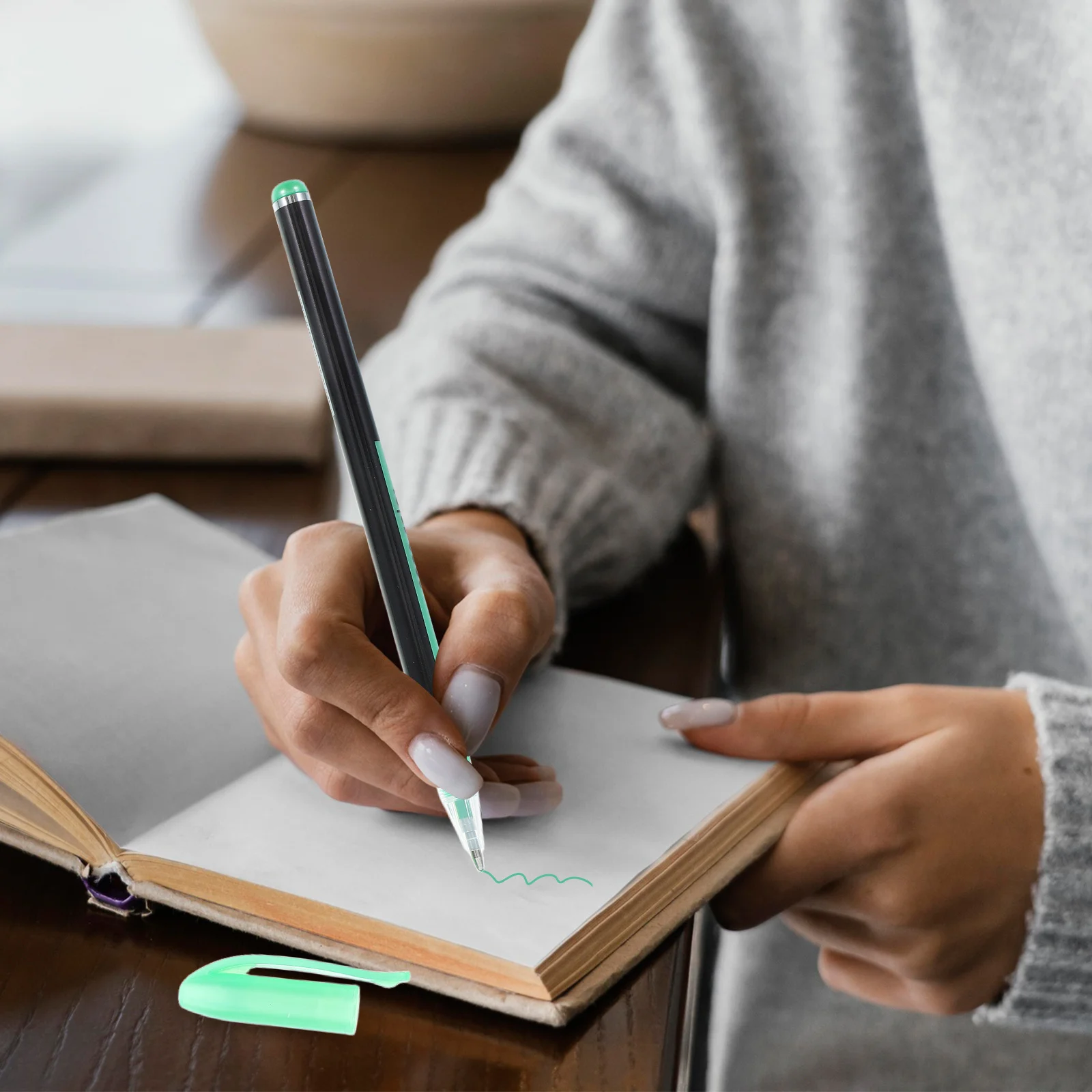 

48Pcs Gel Pen Set Colorful Metallic Neon Milky Glitter Fine Tip Art Markers for Drawing Coloring Journaling Craft School