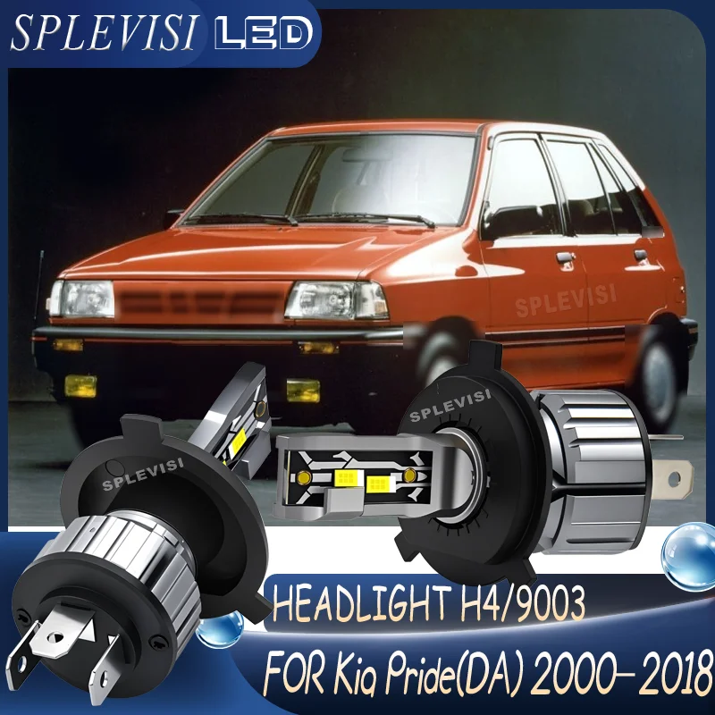 

Ночная противоударная светодиодная фара h4 для Kia Pride (DA) 2018 2017 2016 2015 2014 2013 2012 2011 2010 2009 2008 2007 2006-2000