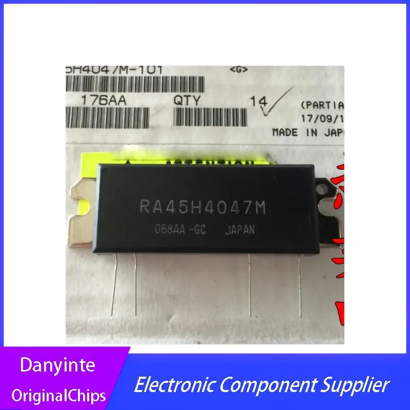 

NEW 1PCS/LOT RA45H4047M RA45H4047M-101 PACKAGE CODE: H2S - 400-470MHz 45W 12.5V, 3 Stage Amp.