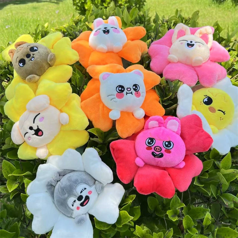 20cm New Straykids pop-up same style doll skzoo flower pencil case, daily and weekly pop-up cute peripheral children's toys