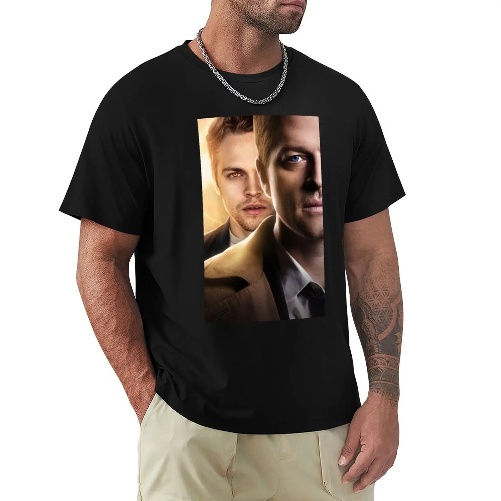 

JACK AND CASTIEL supernatural T-Shirt Aesthetic clothing quick drying Men's clothing