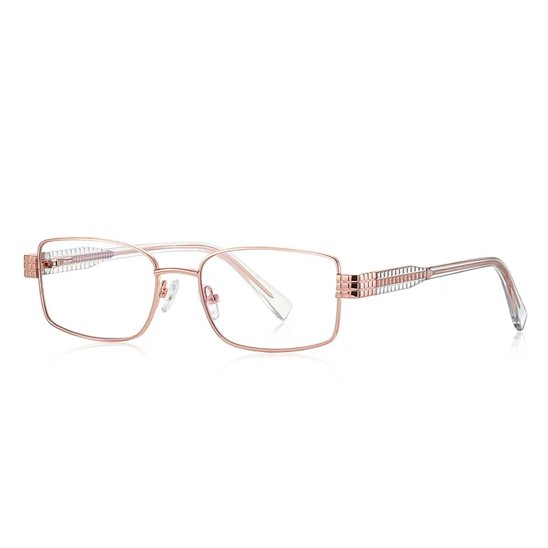 Anti-Blue Light Glasses3163Propionic Insert Needle Gold Wire Small Square Frame Artistic Men and Women Trend Essential Anti-radi