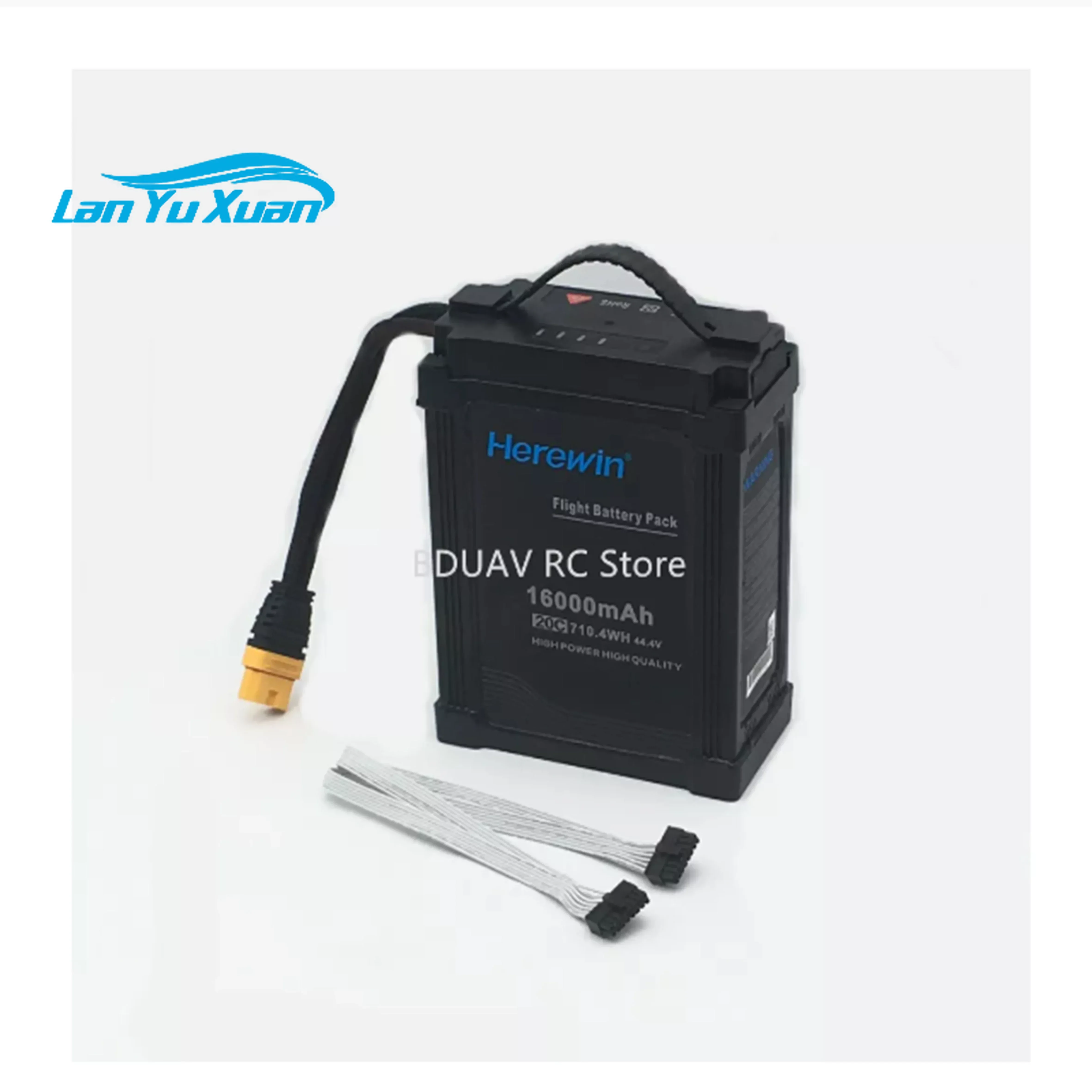 Herewin 44.4V 12S 16000mAh 20C Lithium Polymer Rechargeable Battery Lipo  for Agriculture  UAV