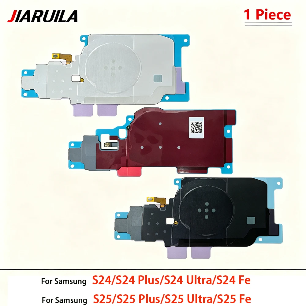 NEW For Samsung S25 S24 Ultra Plus FE S921 S928 S721 S938B Wireless Charging Charger Receiver Coil NFC Compass Module Flex
