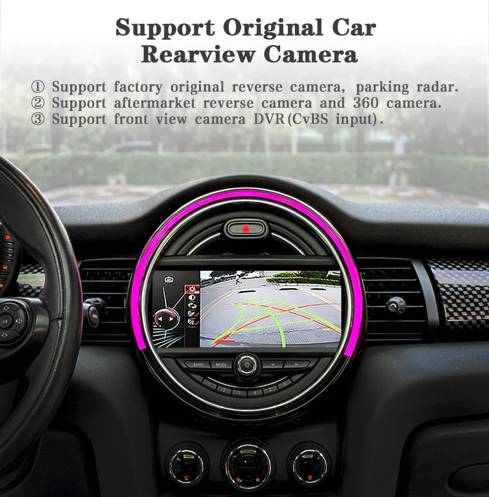 AUTOTOP CarPlay Android Auto Decoder Box für BMW Mini R55 R56 R57 R58 R59 R60 R61 F54 F55 Clubman Countryman Hardtop John CCC CIC NBT EVO BIS System – Detail 15