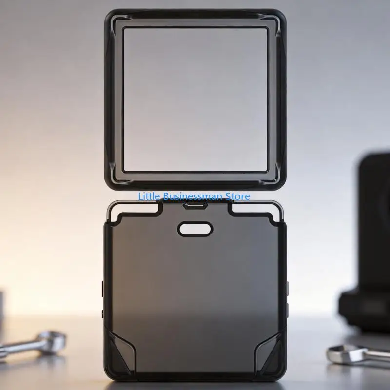 TPU-Gehäuse für RG Rotate Gaming System mit transparenter Oberfläche und verbessertem Fallschutz. Gaming-Zubehör M76A – Detail 9