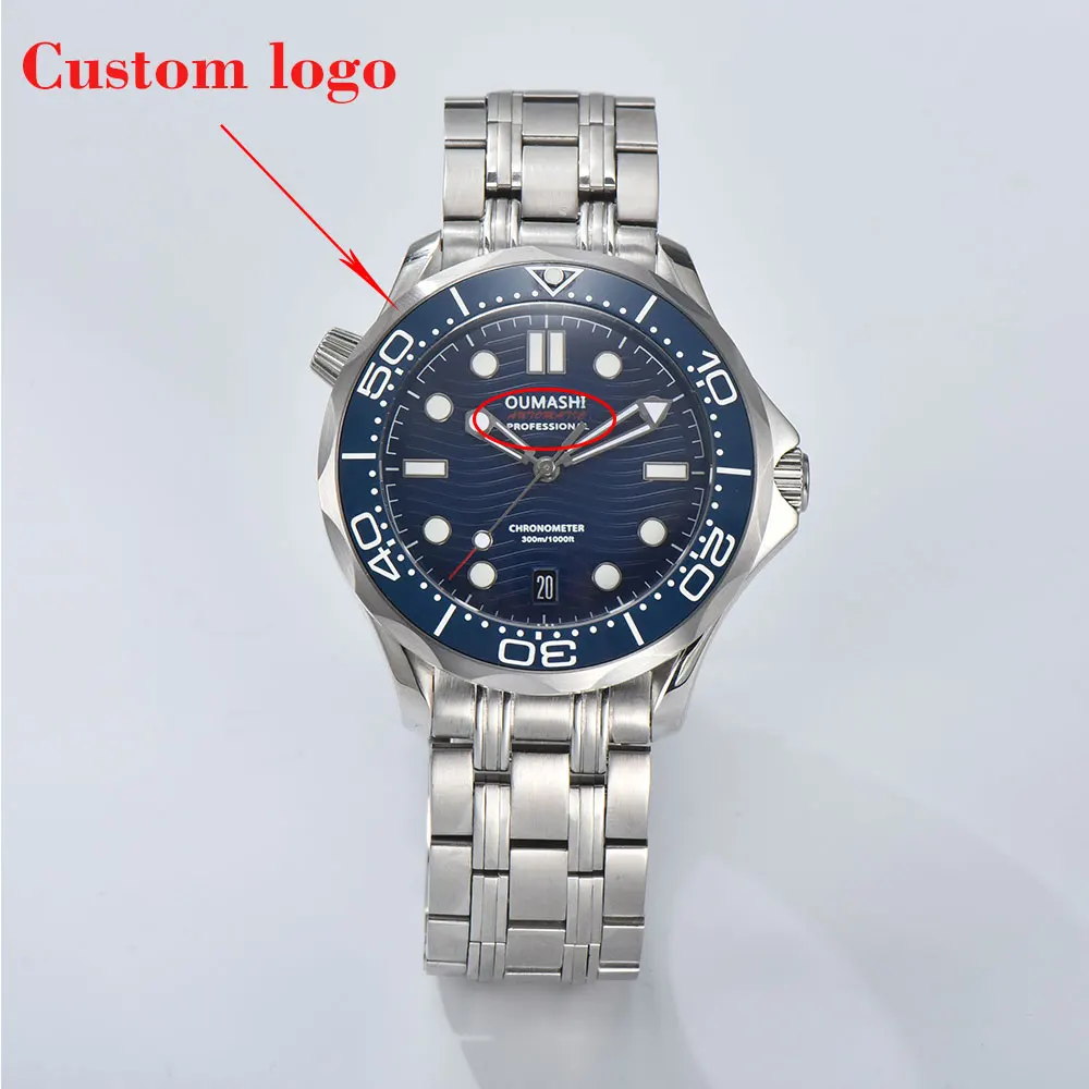 42mm  Men's Silver Automatic Luxury Watch 316L stainless steel sapphire glass 10bar waterproof men's luxury watch