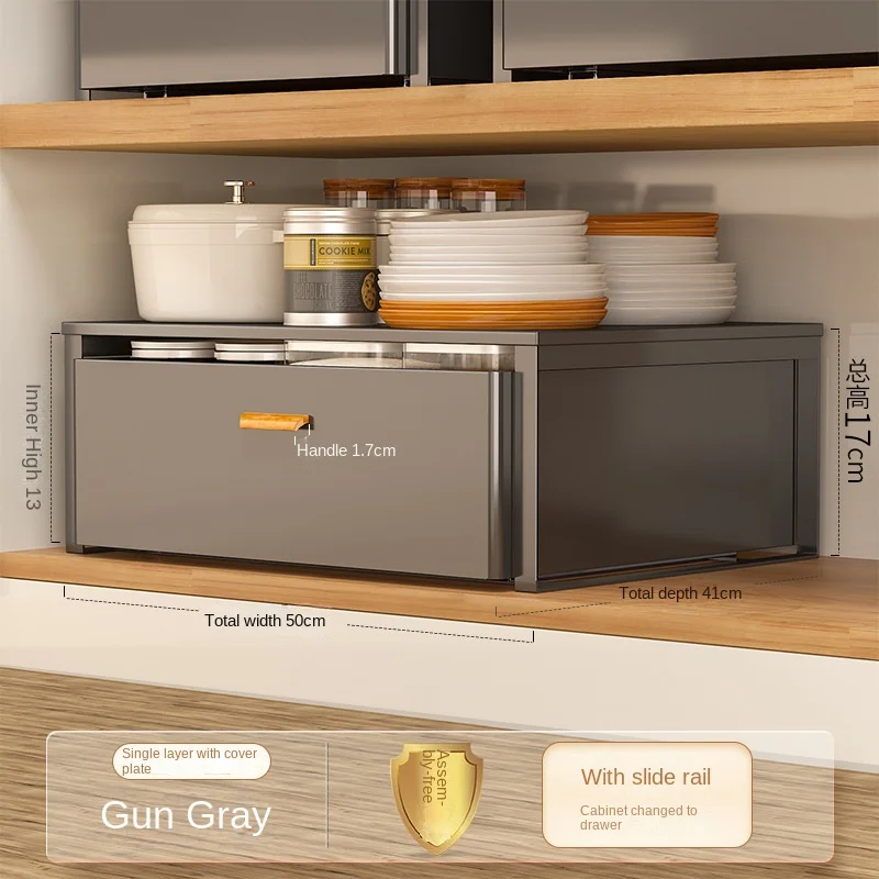 

Kitchen Rack Floor To Floor Storage Rack Household Microwave Stove Shelves Multi Scene Tool Pot Rack Kitchen Storage