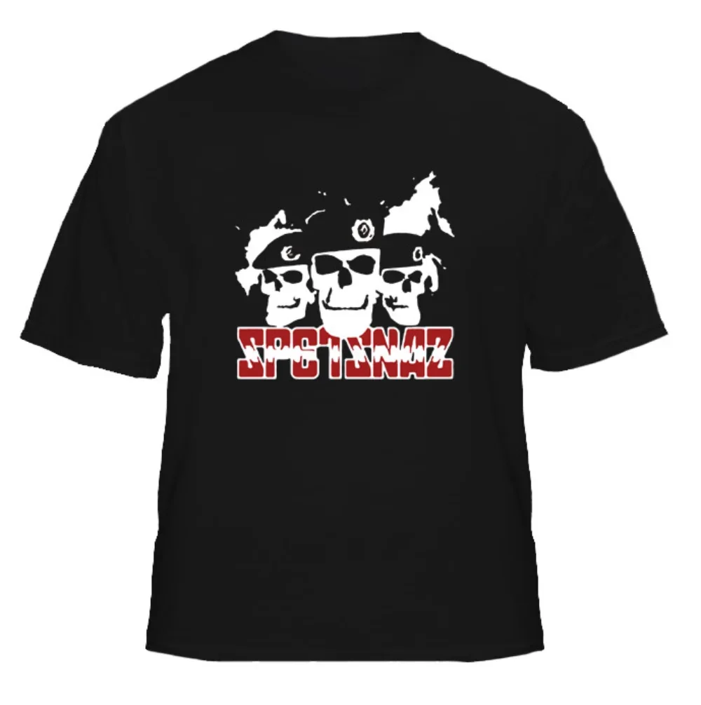 

Russian Spetsnaz Elite Forces Logo Men T-Shirt Short Sleeve Casual 100% Cotton O-Neck TShirt